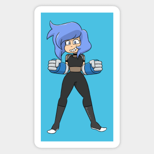 Mia (8-Bit Adventures of Mia) Sticker